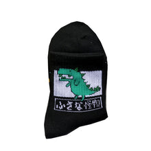 Load image into Gallery viewer, new fashion Harajuku women girls Hip Hop long socks cute Animal dinosaur socks for  ladies  funny japan  cartoon socks