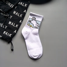Load image into Gallery viewer, new fashion Harajuku women girls Hip Hop long socks cute Animal dinosaur socks for  ladies  funny japan  cartoon socks
