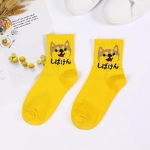 Load image into Gallery viewer, new fashion Harajuku women girls Hip Hop long socks cute Animal dinosaur socks for  ladies  funny japan  cartoon socks