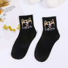 Load image into Gallery viewer, new fashion Harajuku women girls Hip Hop long socks cute Animal dinosaur socks for  ladies  funny japan  cartoon socks