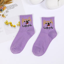 Load image into Gallery viewer, new fashion Harajuku women girls Hip Hop long socks cute Animal dinosaur socks for  ladies  funny japan  cartoon socks