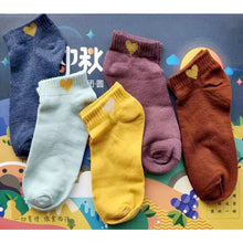 Load image into Gallery viewer, 5Pairs New Arrivl Women Socks funny Fruits Cute Happy Art  Silicone Slip Invisible Sock 35-40