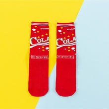 Load image into Gallery viewer, Hot Sales Funny Socks Women Casual Cartoon Fruit Banana Avocado Lemon Egg Cookie Donuts Happy Japanese Harajuku Skateboard Socks