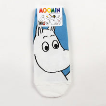 Load image into Gallery viewer, Moomin Valley Cartoon Cute Cosplay ukraine Socks Fashion Classic Funny Medias Cortas De Mujer White Pink Short Cut Socks 1pair